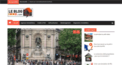 Desktop Screenshot of leblog-immo.com