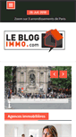 Mobile Screenshot of leblog-immo.com